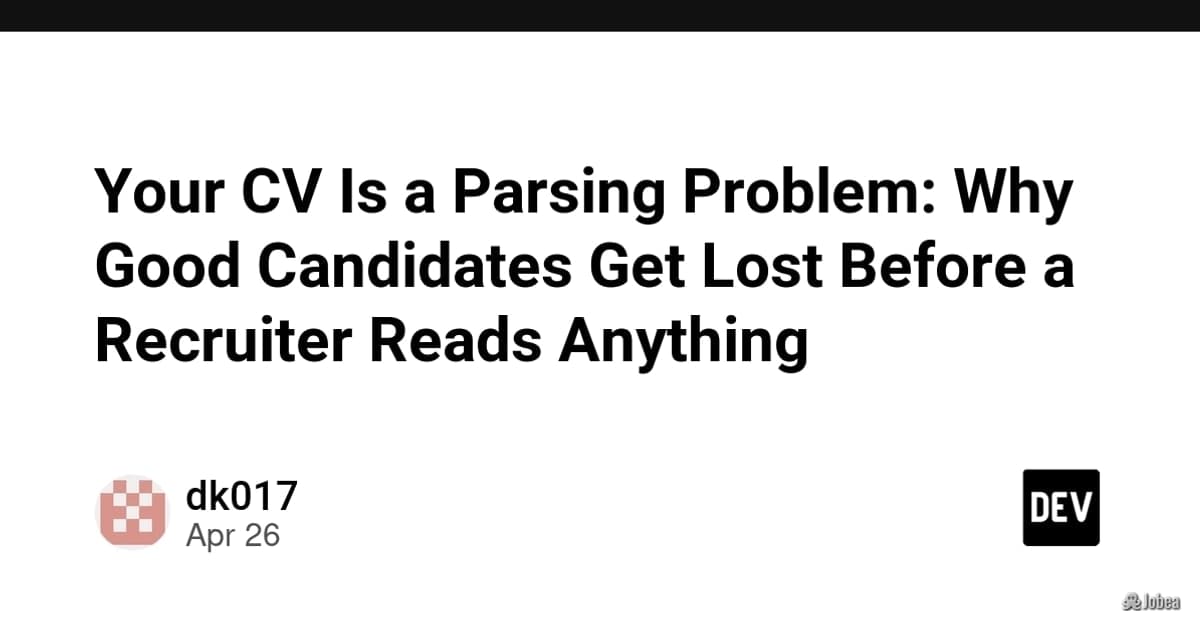 CV : 5 erreurs de format qui vous font rejeter — illustration